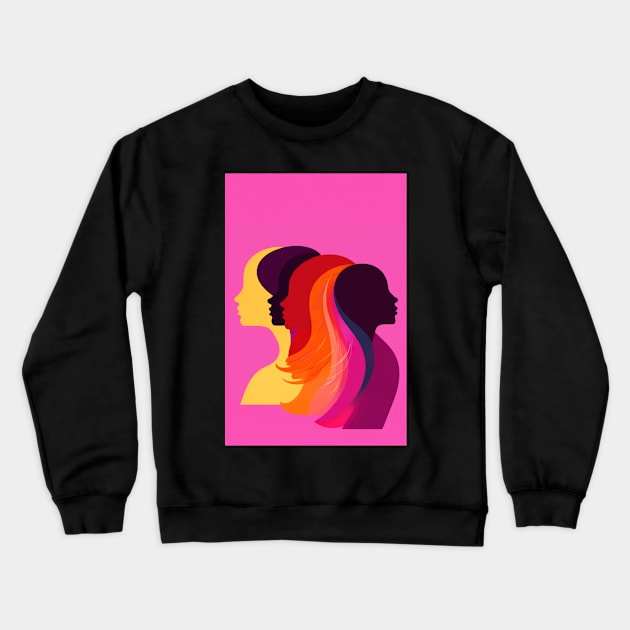 Diversity Crewneck Sweatshirt by TooplesArt